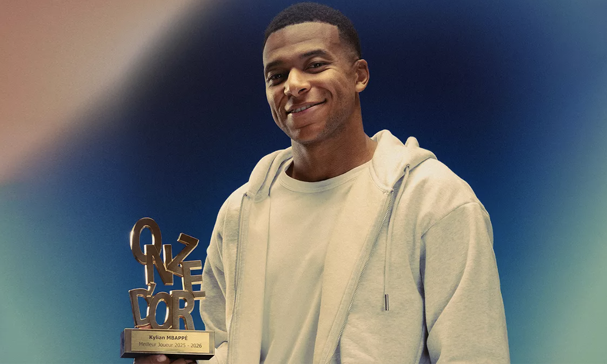 Mbappe được vinh danh trước Quả Bóng Vàng 2026