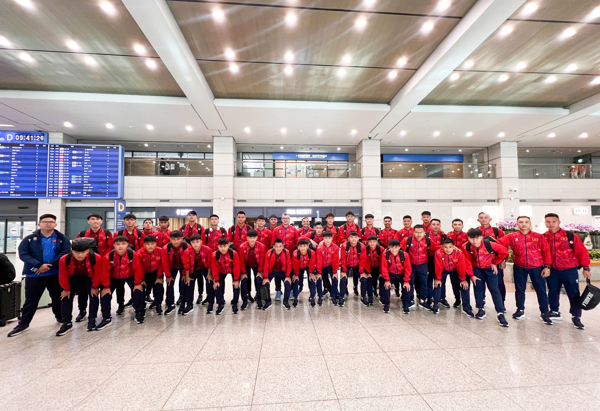 U.17 Việt Nam có chuyến tập huấn tại Hàn Quốc nhằm chuẩn bị cho VCK U.17 World Cup 2026