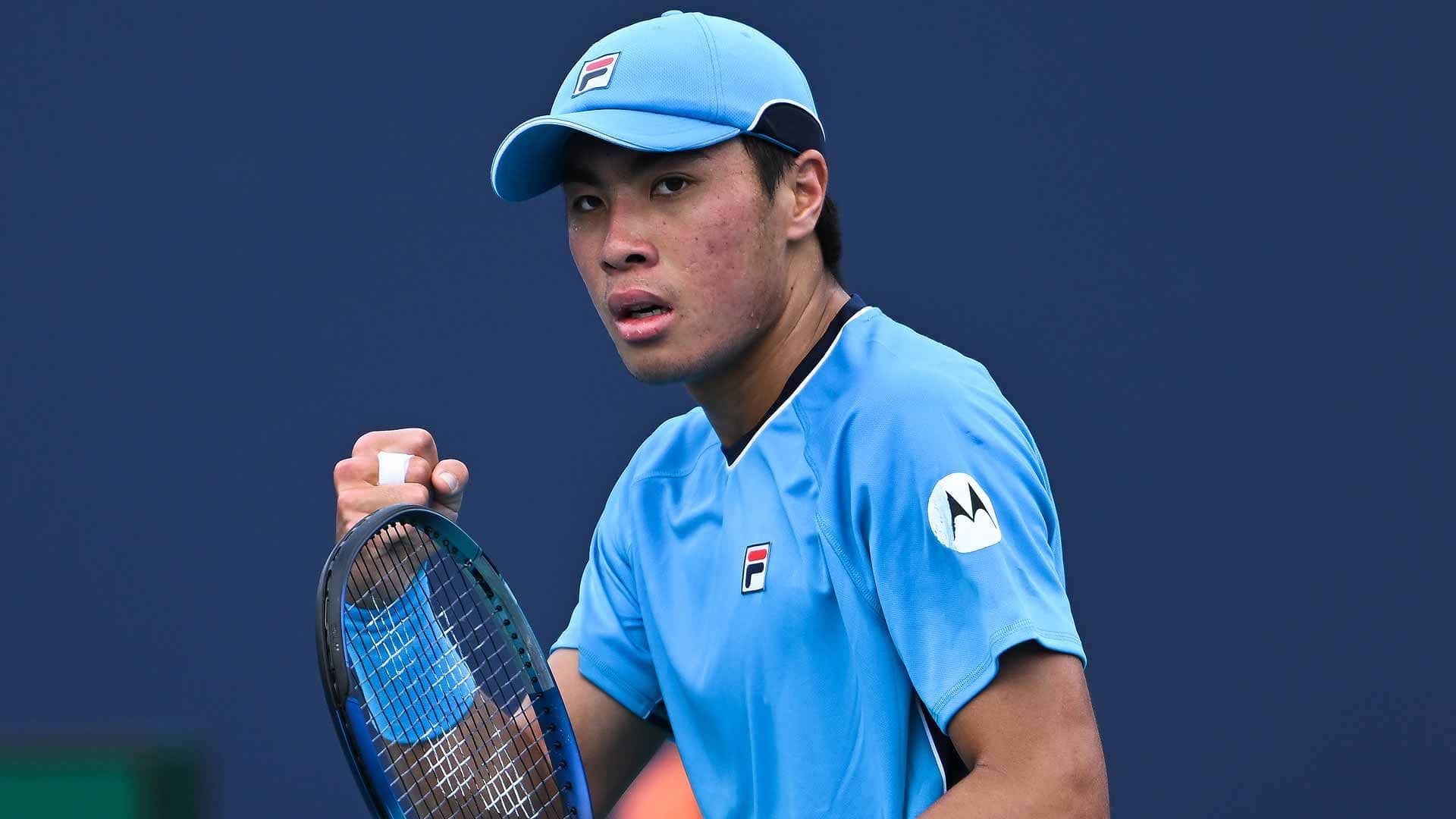Tay vợt gốc Việt Nakashima - Ảnh: ATP