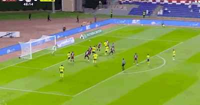 Khoảnh khắc bàn thắng được ghi - Ảnh: ALLFOOTBALL