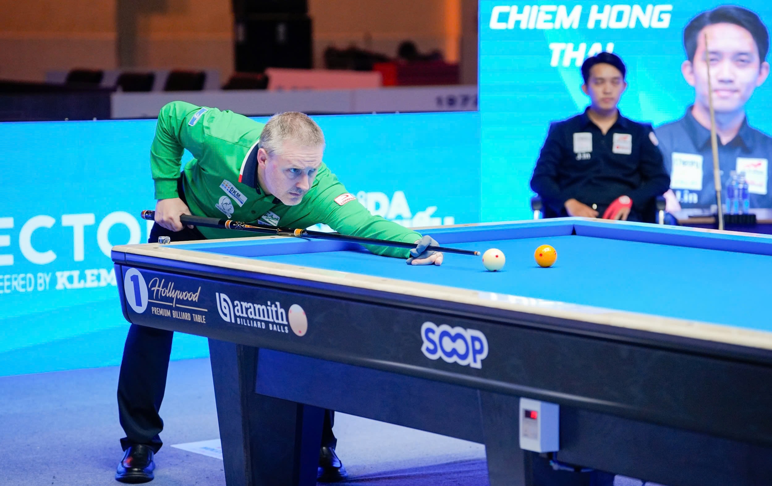 Thiên tài Caudron thắng Chiêm Hồng Thái ở trận chung kết World Cup billiards TP.HCM vào tháng 5.2026. Đây là lần đầu tiên cơ thủ người Bỉ giành chức vô địch World Cup billiards, kể từ khi trở lại UMM từ năm 2024
