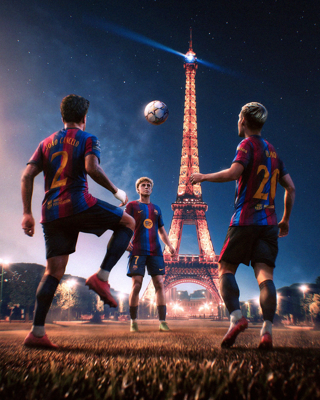 Barca tự tin đến Kinh đô ánh sáng Paris. Ảnh: FCB