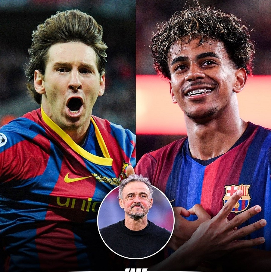 HLV Luis Enrique cho rằng, đem bất cứ ai ra so sánh với Messi đều là khập khiễng vì không bao giờ có thể thắng được cầu thủ hay nhất mọi thời đại. Ảnh: X Fabrizio Romano